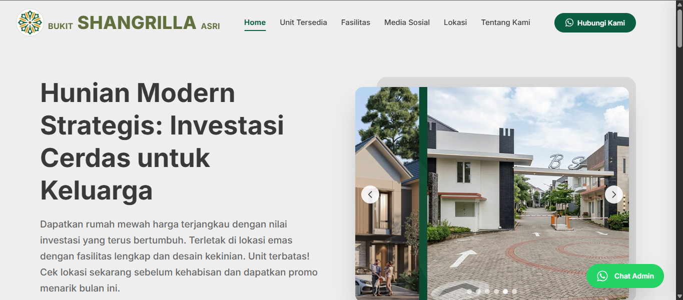 Website Marketing Perumahan